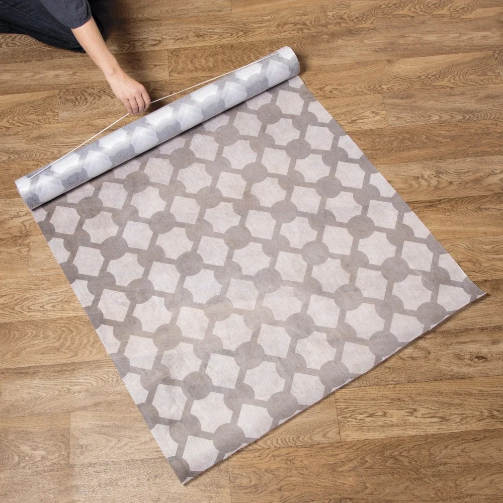 Geometric‎ Pattern wedding 3' wide aisle runner 100' long gold lattice trellis
